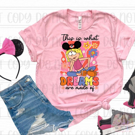 Cute TV Girl This Is What Dreams Are Made Of Retro Shirt