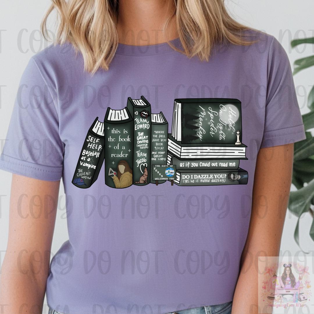This Is The Book of A Reader Vampire Bookish Shirt