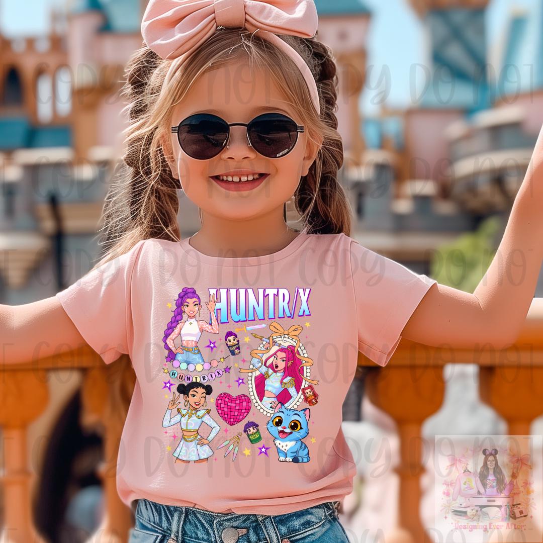 KPDH K Pop Girl Band Kids Shirt