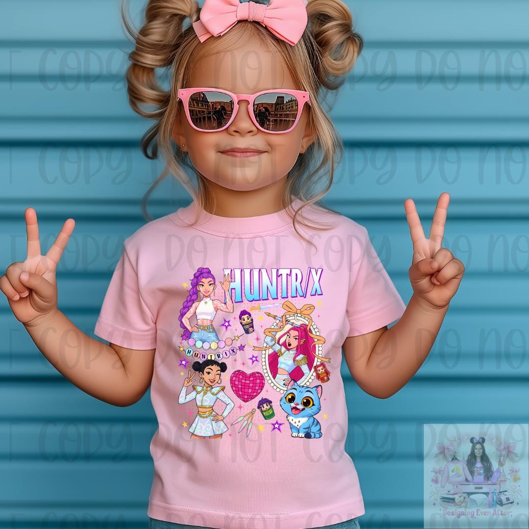 KPDH K Pop Girl Band Kids Shirt