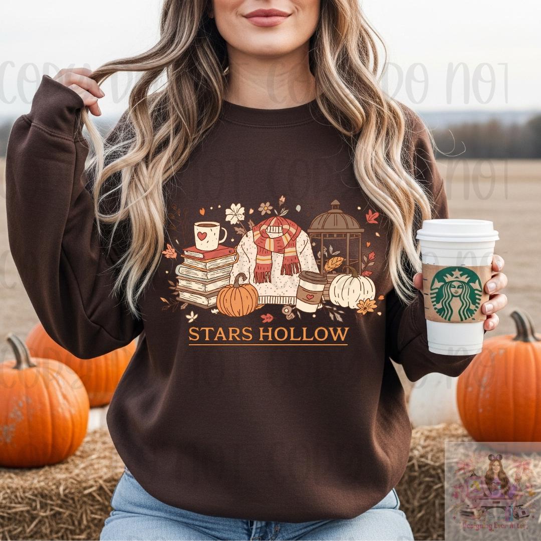 G Girls Stars Hollow Connecticut Fall Cozy Shirt
