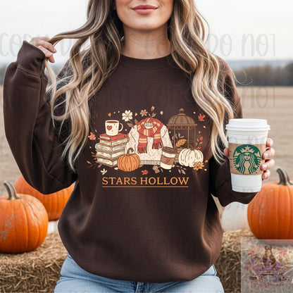 G Girls Stars Hollow Connecticut Fall Cozy Shirt