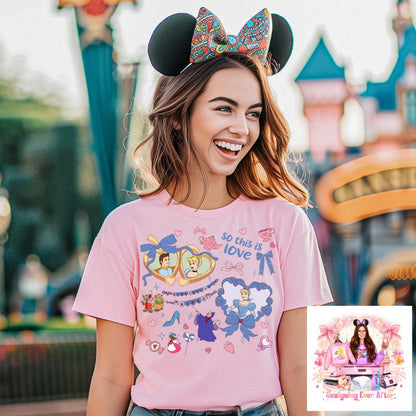 Princess Coquette Locket & Charm Bracelet So This Is Love Shirt