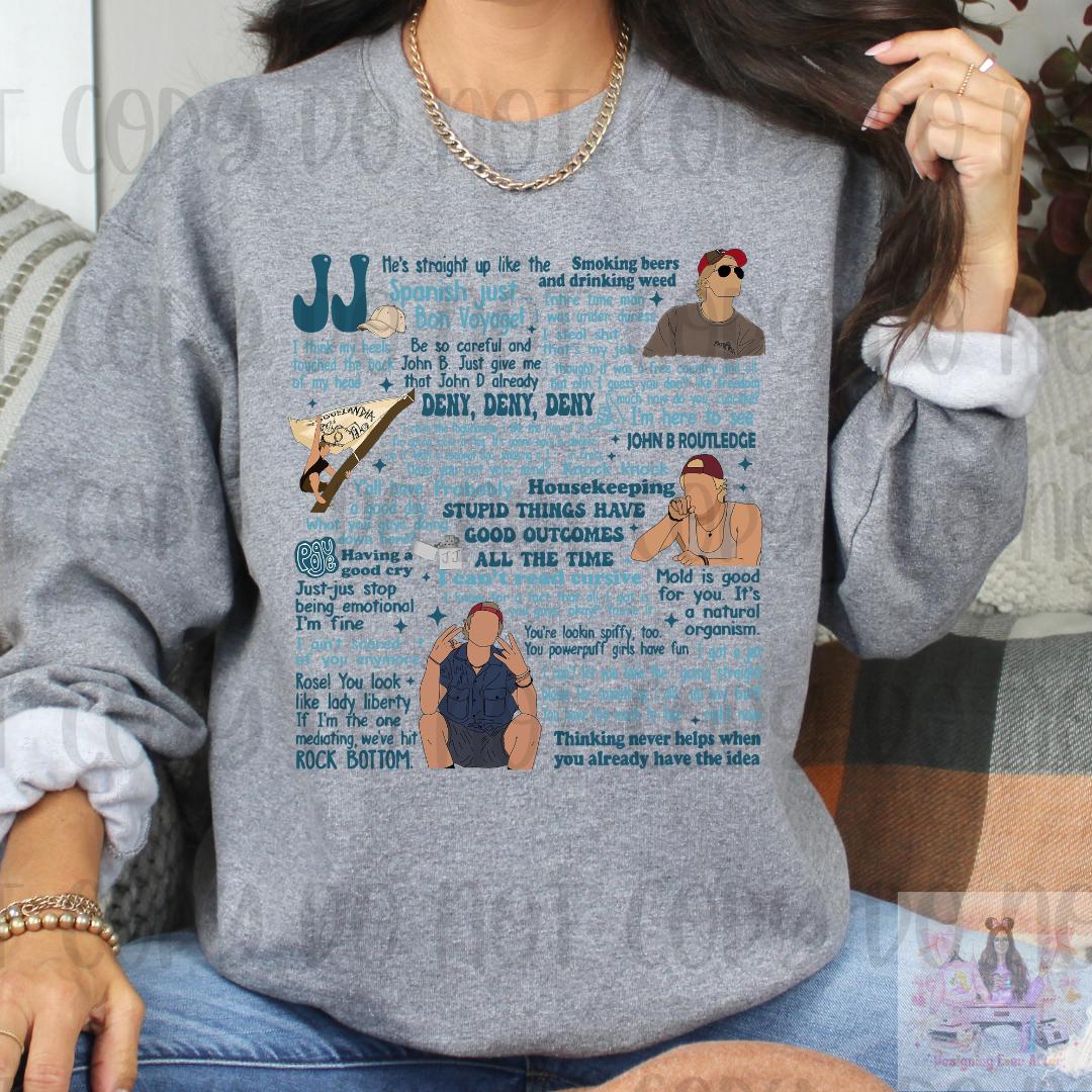 Outer Banks JJ Quotes P4L Shirt