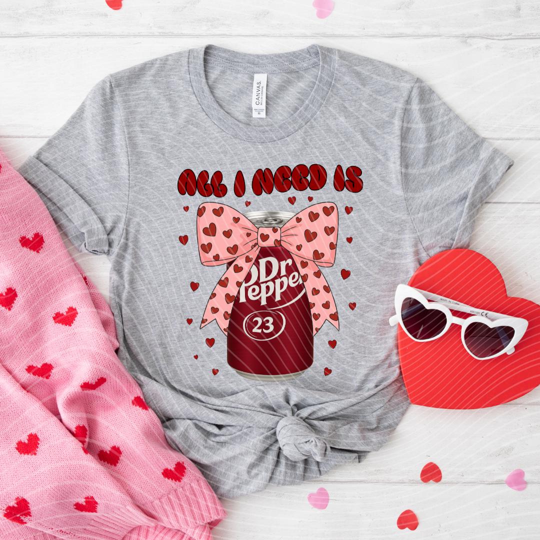 Cute Soda Can All I Need Is My Favorite Soda Pop Shirt