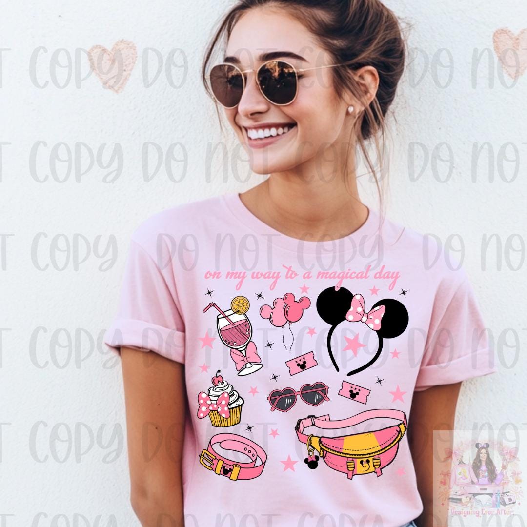 On My Way To A Magical Day Shirt