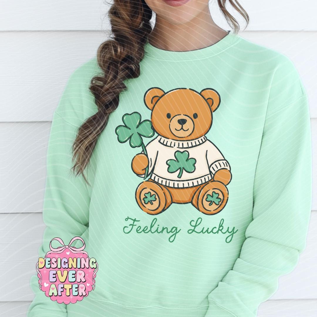 Feeling Lucky St Patrick's Day Teddy Bear Shirt